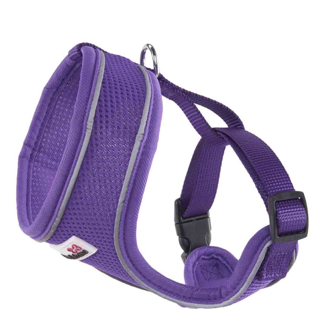 Doodlebone Airmesh Dog Harness Purple Dog Harnesses