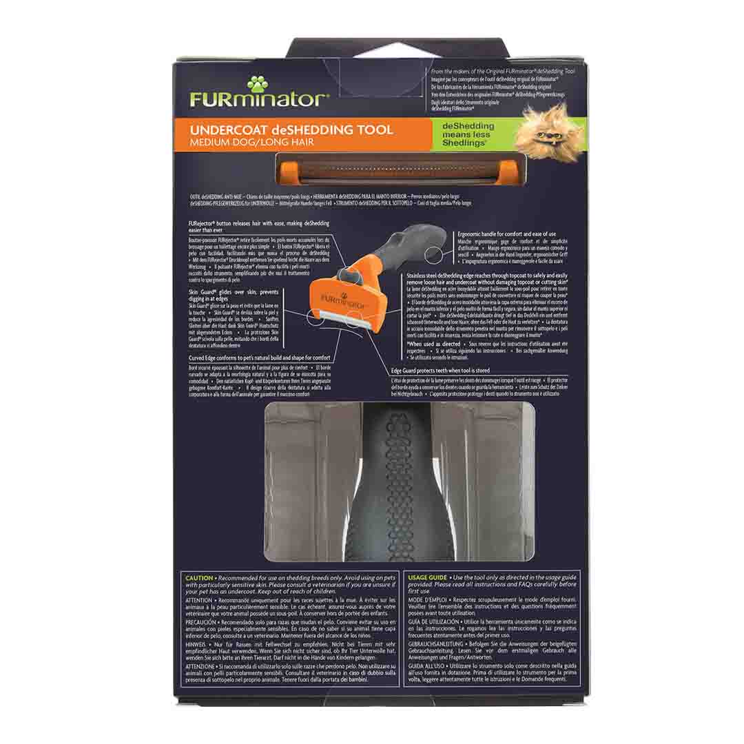 FURminator for Dogs with Long Hair Dog Brushes Combs