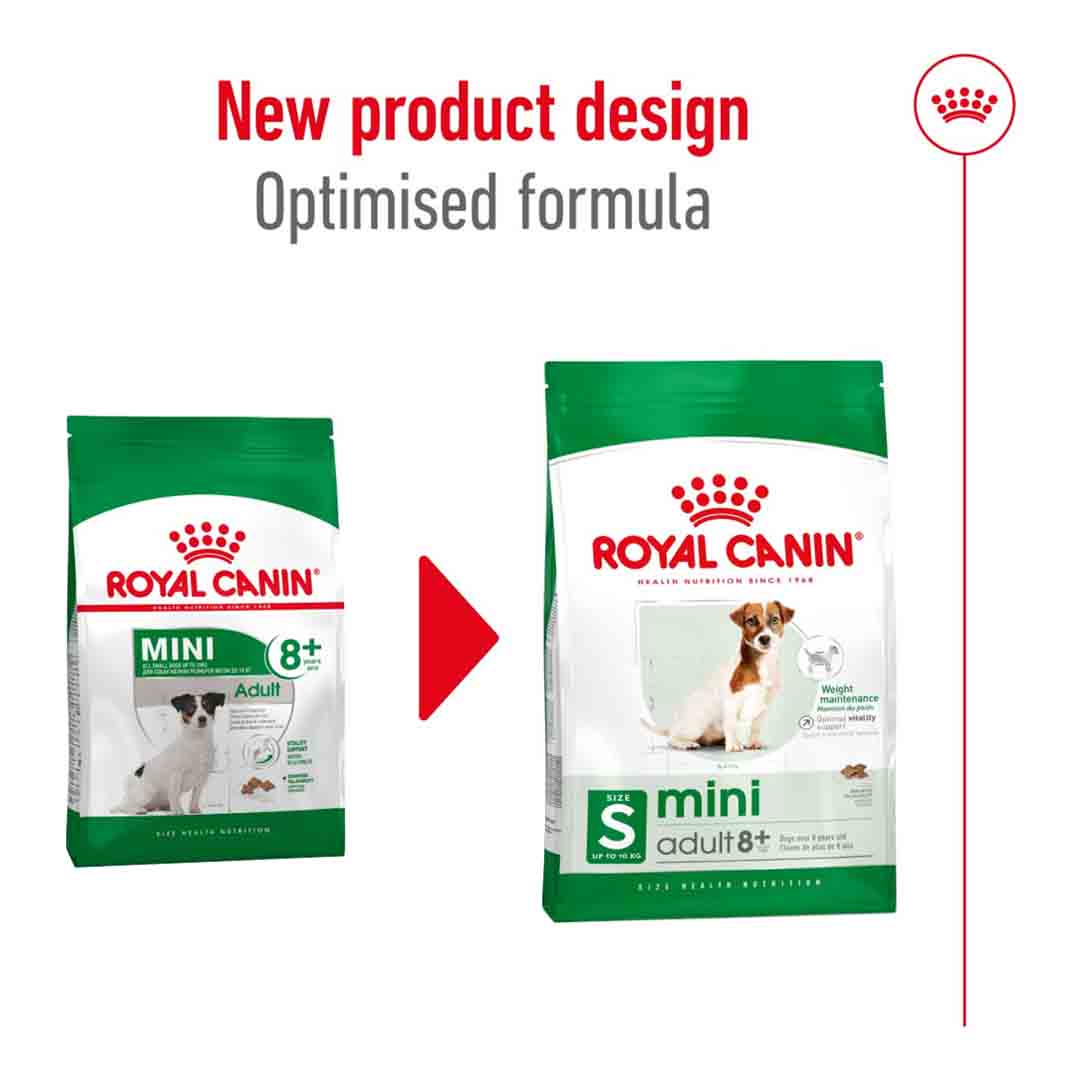 Royal Canin Dry Dog Food Mini Adult 8+ 2kg | Jollyes
