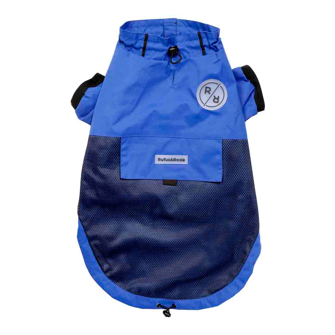 Rufus & Rosie Mesh Windbreaker Dog Jacket Large Dog Coat Jollyes