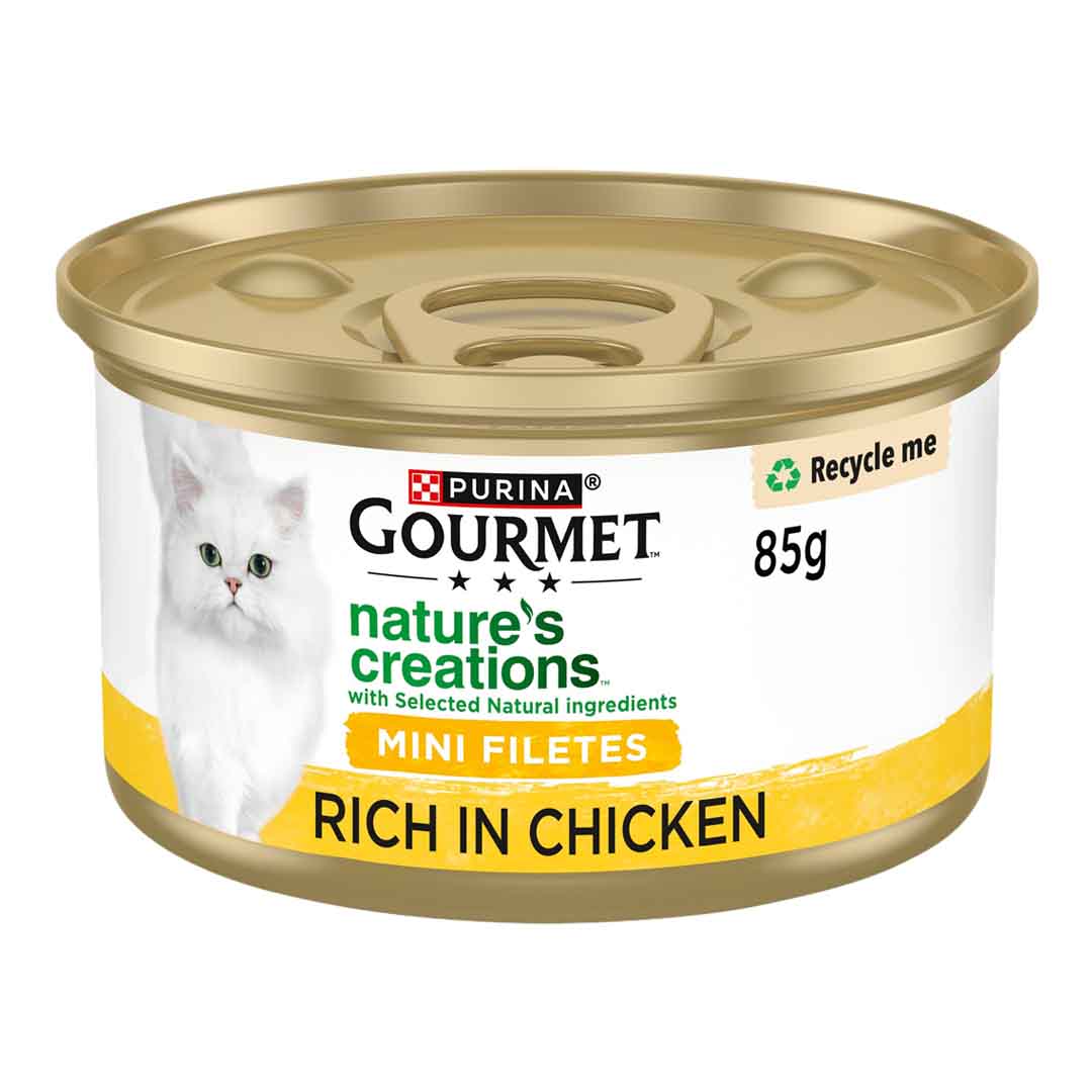 Gourmet Gourmet Nature Creations Chicken Adult Dry Cat Food pet food packaging