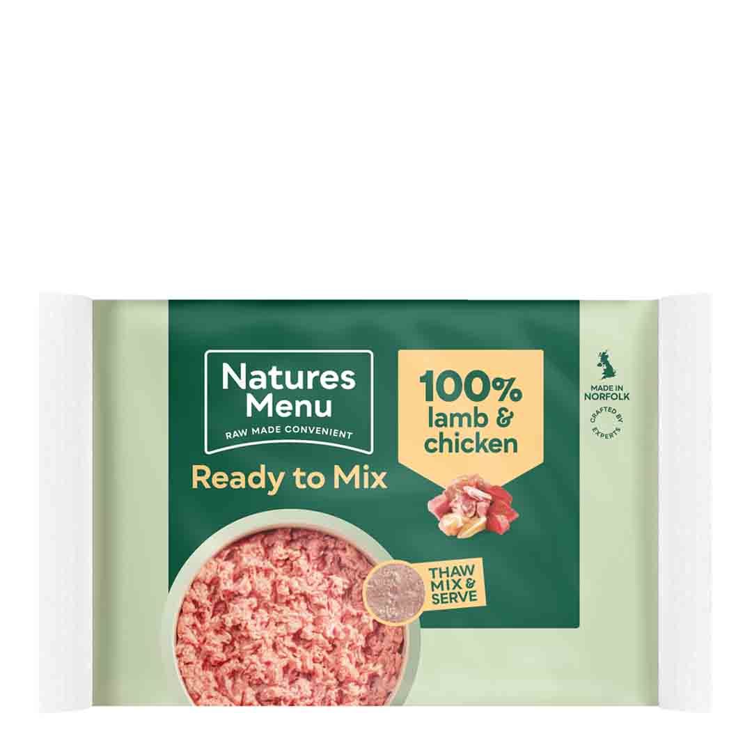 Natures Menu Frozen Lamb And Chicken Frozen Dog Food