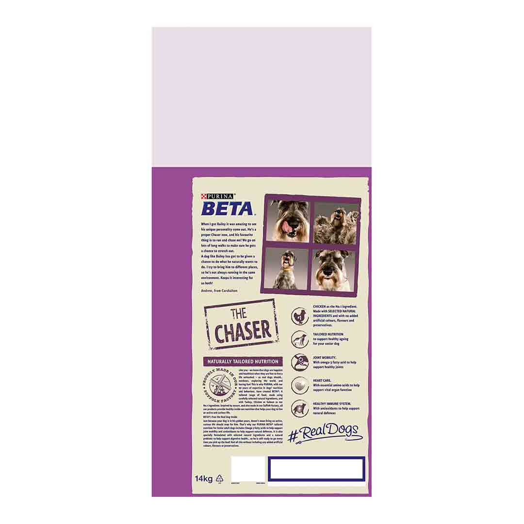 Beta dog food senior best sale