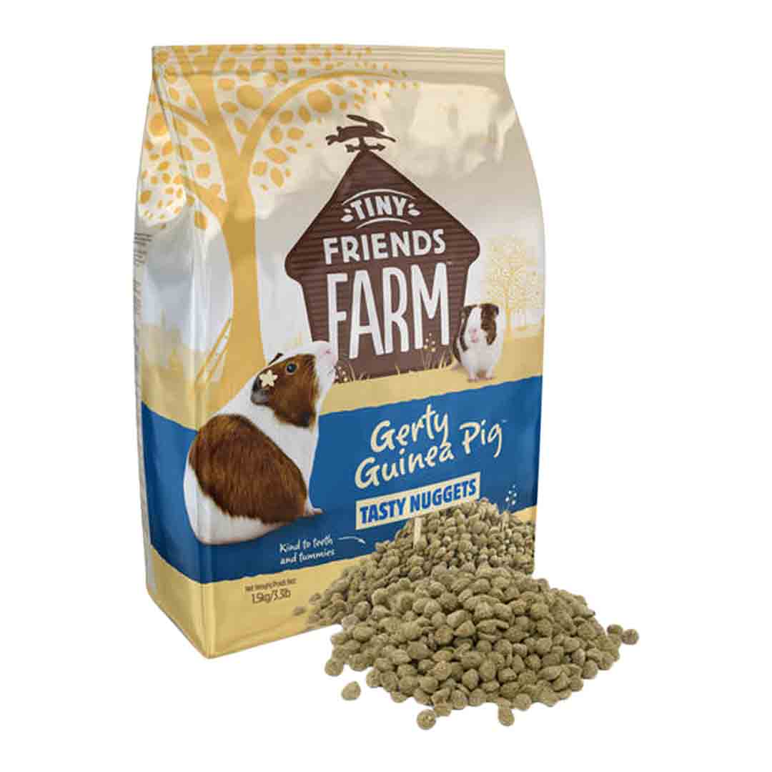 Tiny Friends Farm Gerty Guinea Pig Tasty Nuggets 1.5kg Guinea Pig