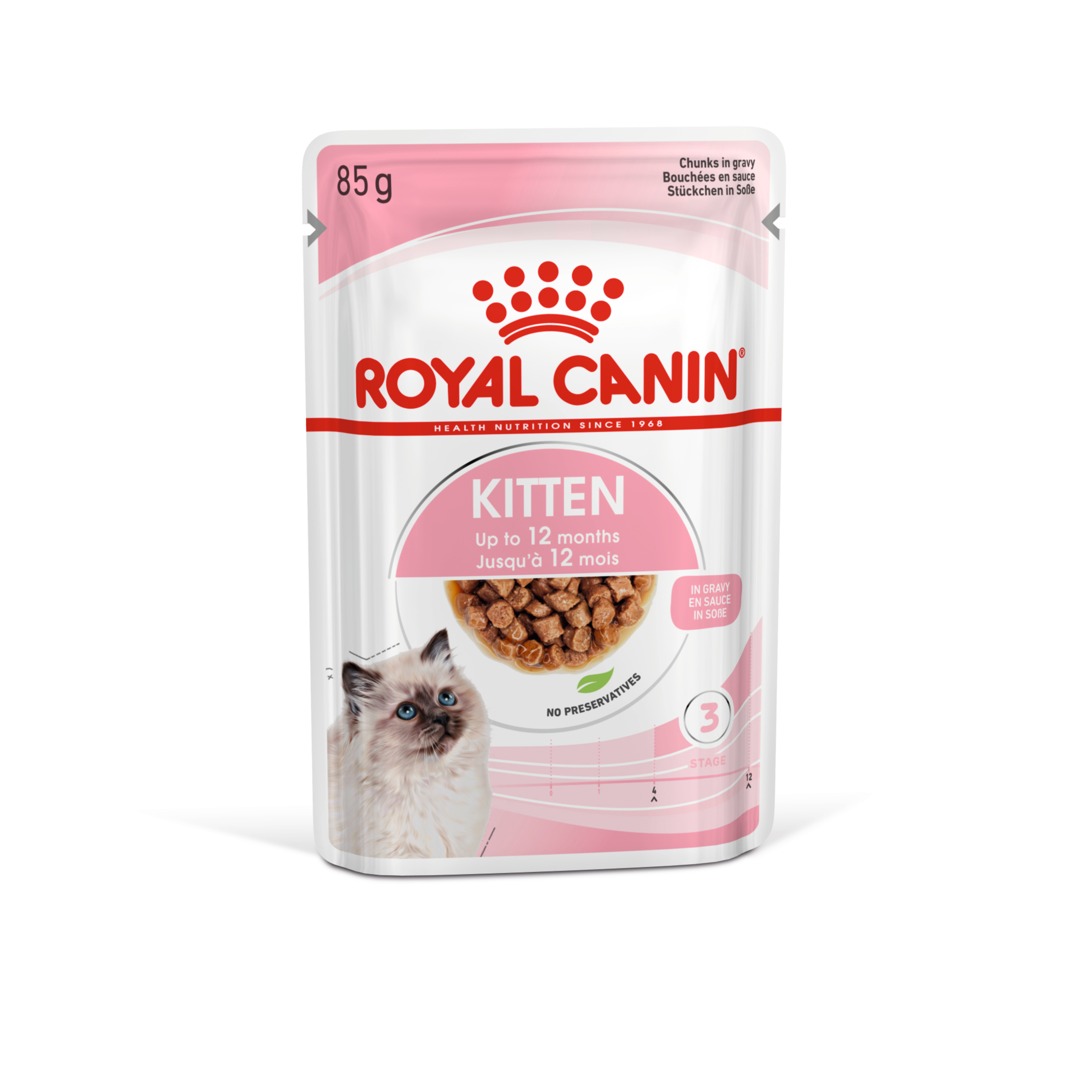 Royal Canin Royal Canin Kitten Wet Cat Food pet food packaging