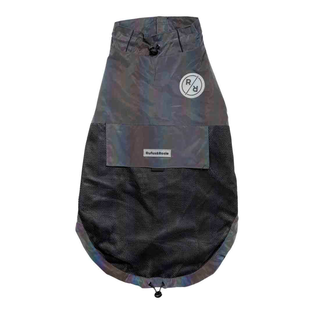 Rufus & Rosie Reflective Windbreaker Small+ Dog Coat Jollyes