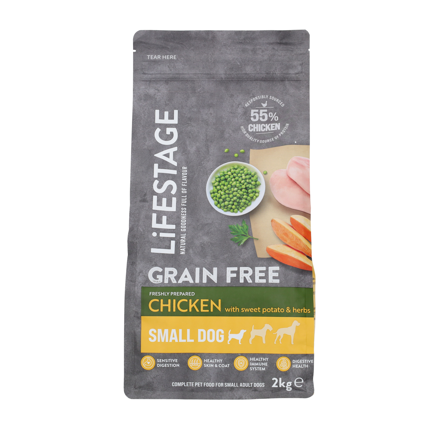 Lifestage Lifestage Grain Free Chicken Adult Dry Dog Food pet food packaging