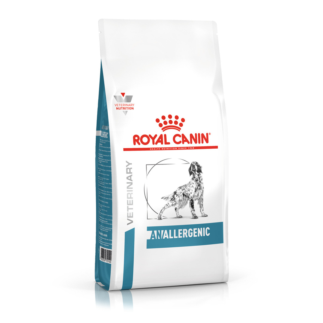 Royal Canin Royal Canin Anallergenic Adult Dry Dog Food pet food packaging