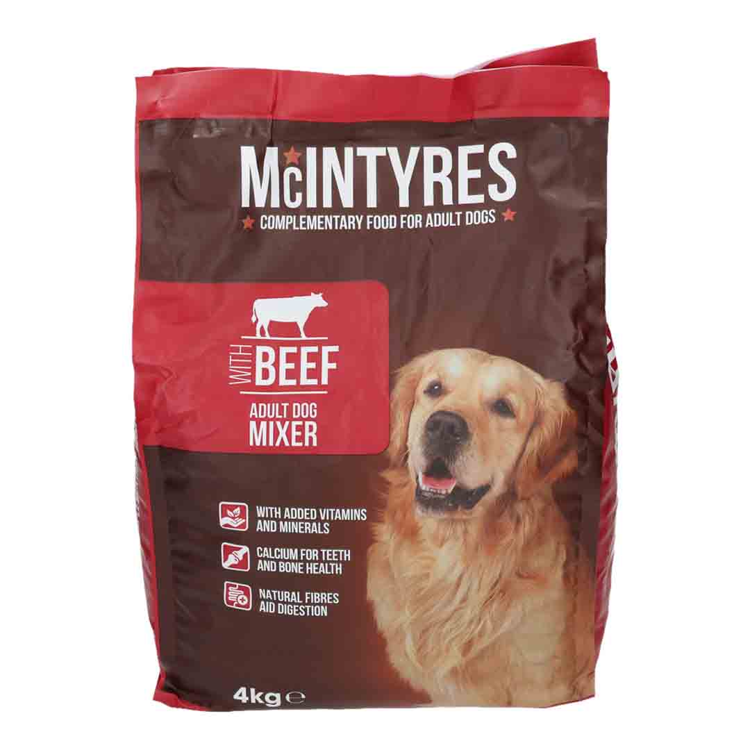 Mcintyres Mcintyres Mixer Adult Dry Dog Food pet food packaging
