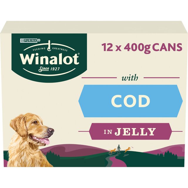 Winalot Winalot Classics Cod Adult Wet Dog Food pet food packaging