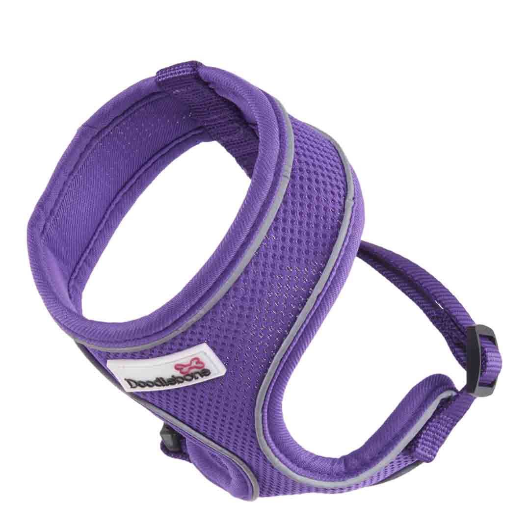 Doodlebone Airmesh Dog Harness Purple Dog Harnesses
