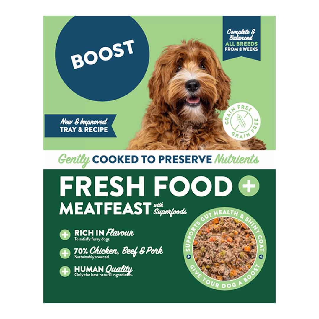 Jollyes Brand Jollyes Brand Boost Feast Adult Dry Dog Food pet food packaging