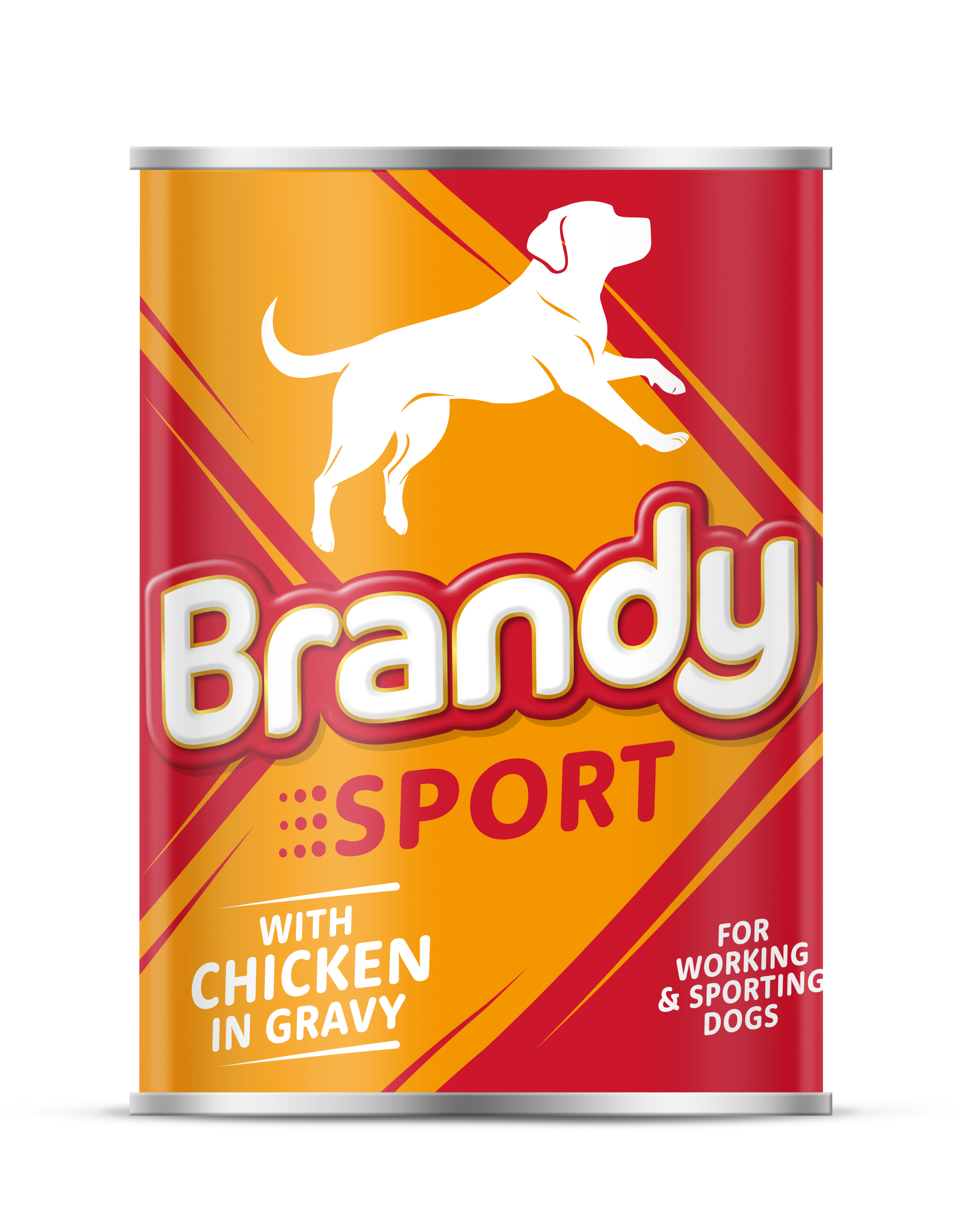 Brandy Brandy Sport Chicken Adult Wet Dog Food pet food packaging