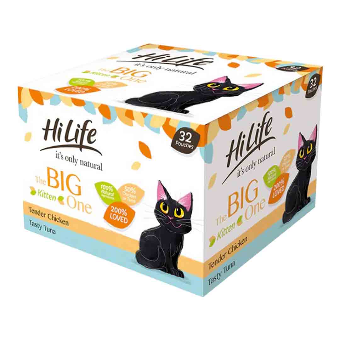 Hilife The Big Kitten One Kitten Wet Food Jollyes
