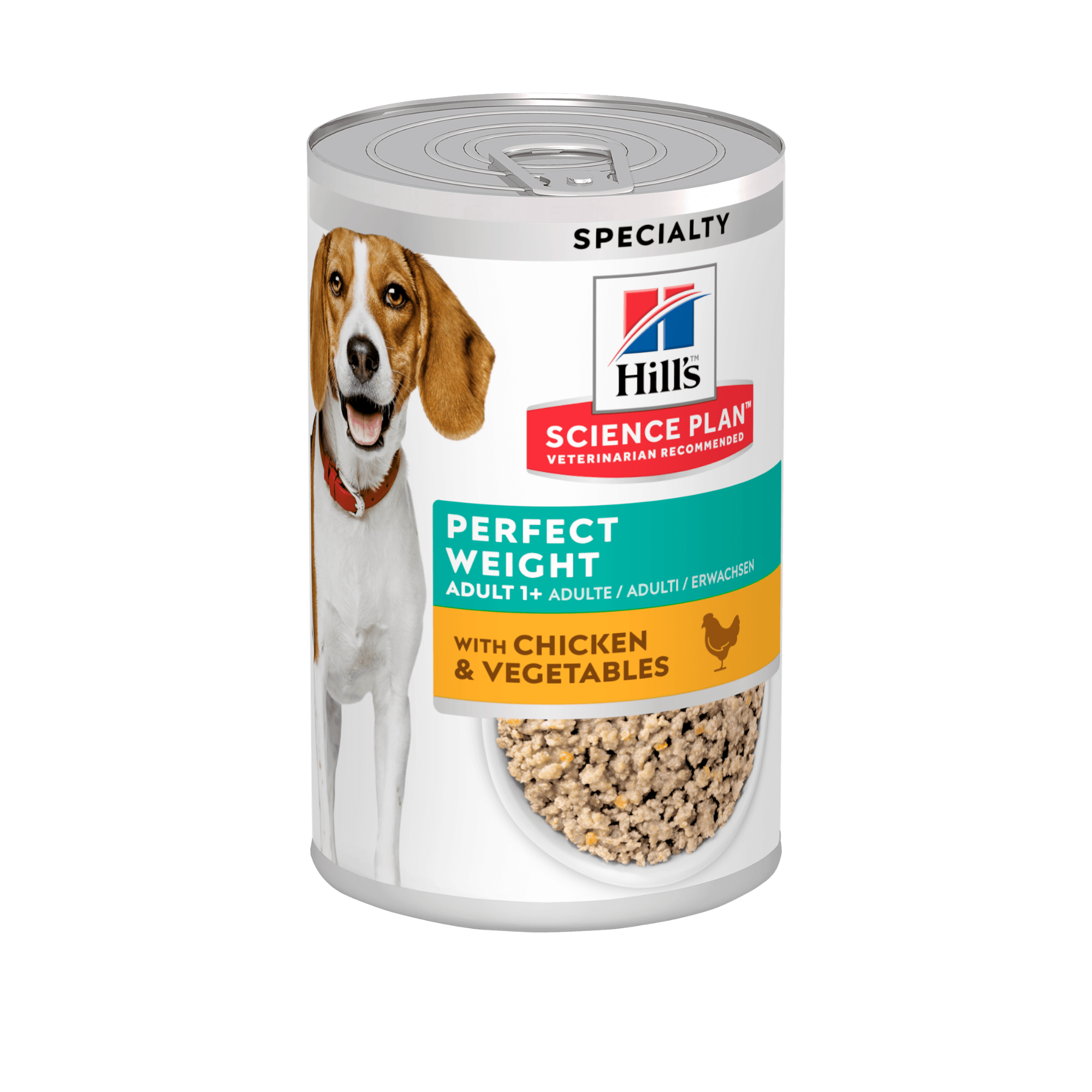 Hills Science Plan Hills Science Plan Weight 38 Chicken Adult Wet Dog Food pet food packaging