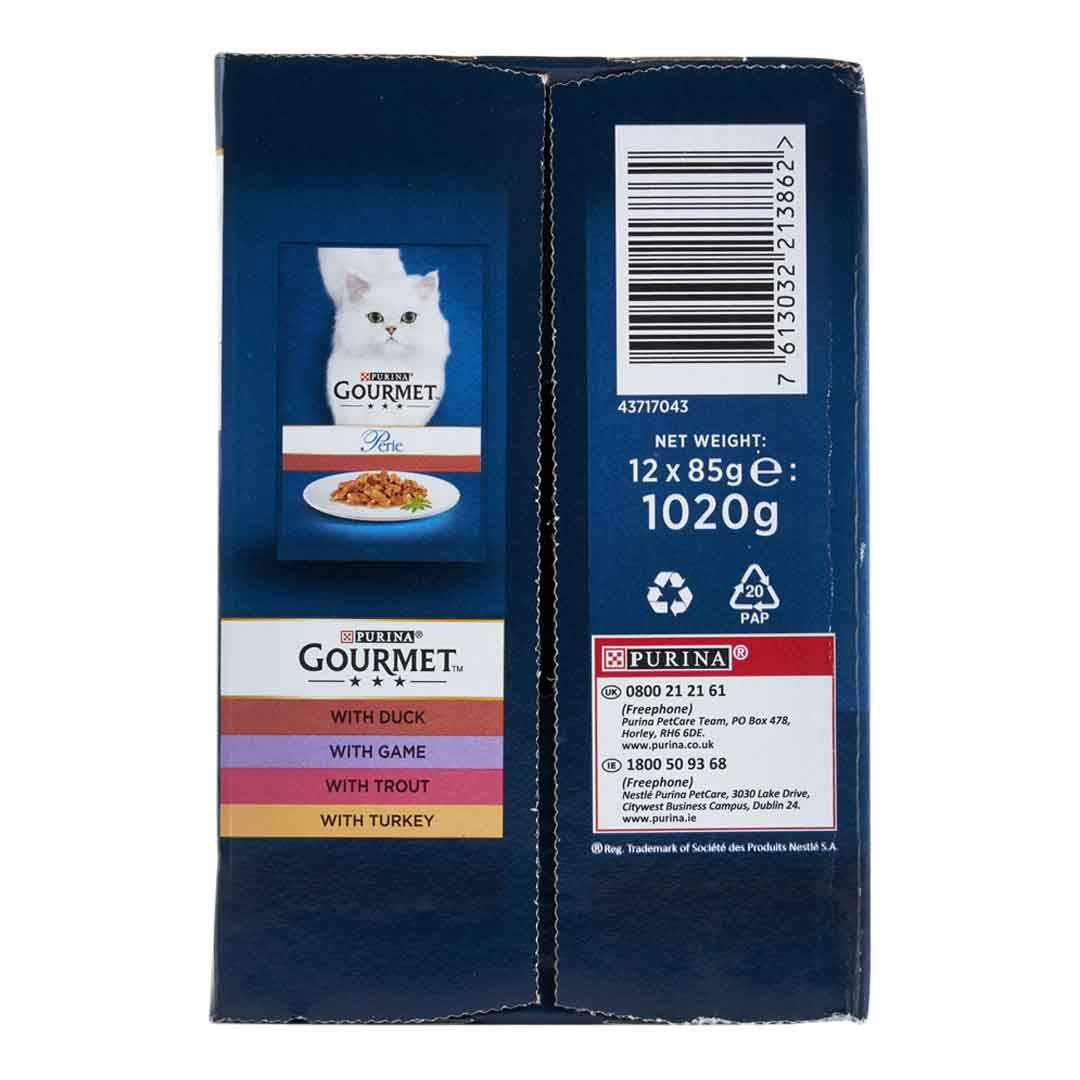 Gourmet Perle Pouch Country Medley in Jelly (Turkey, Trout, Duck & Game