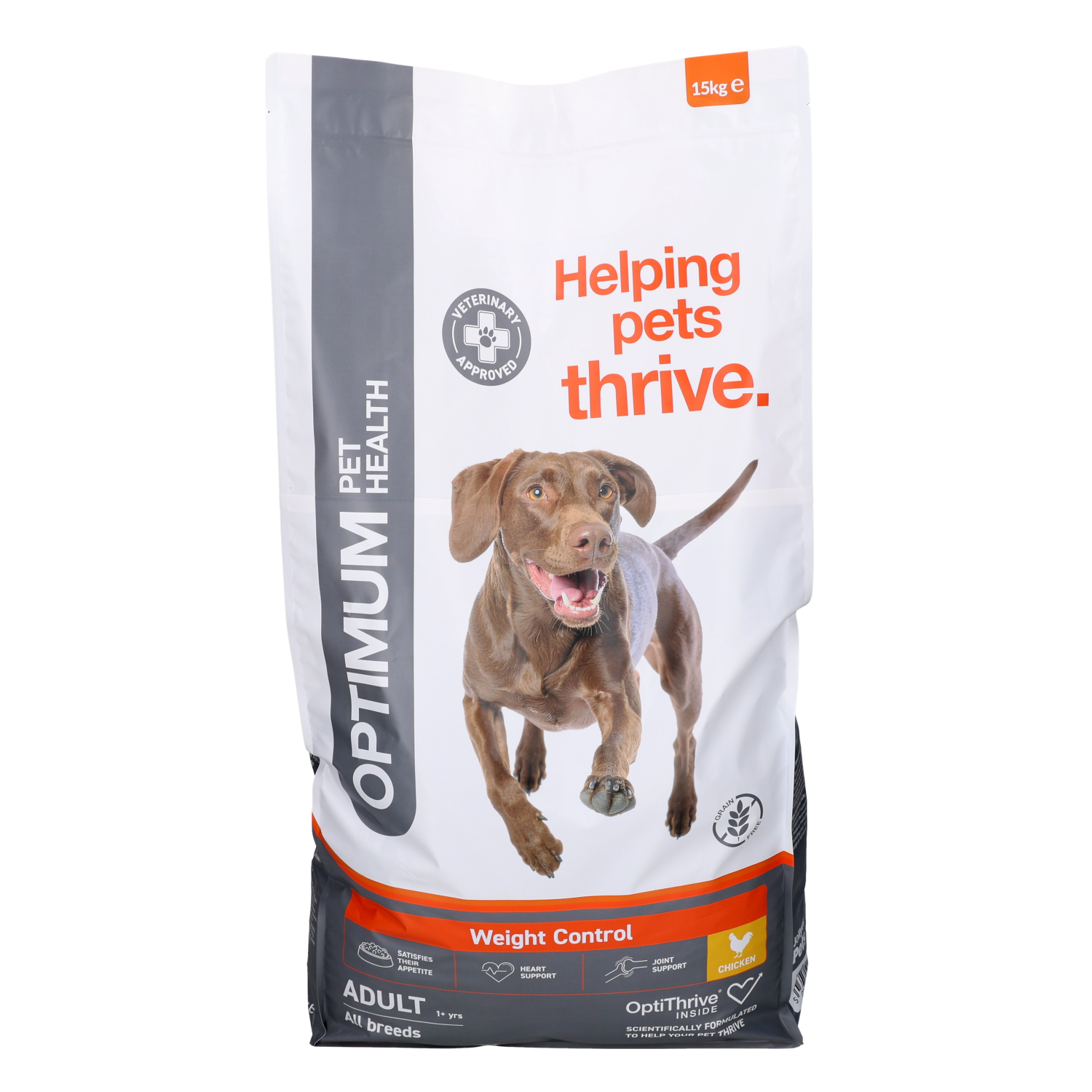 Jollyes Brand Jollyes Brand Optimum Pet Health Weight Management Adult Dry Dog Food pet food packaging