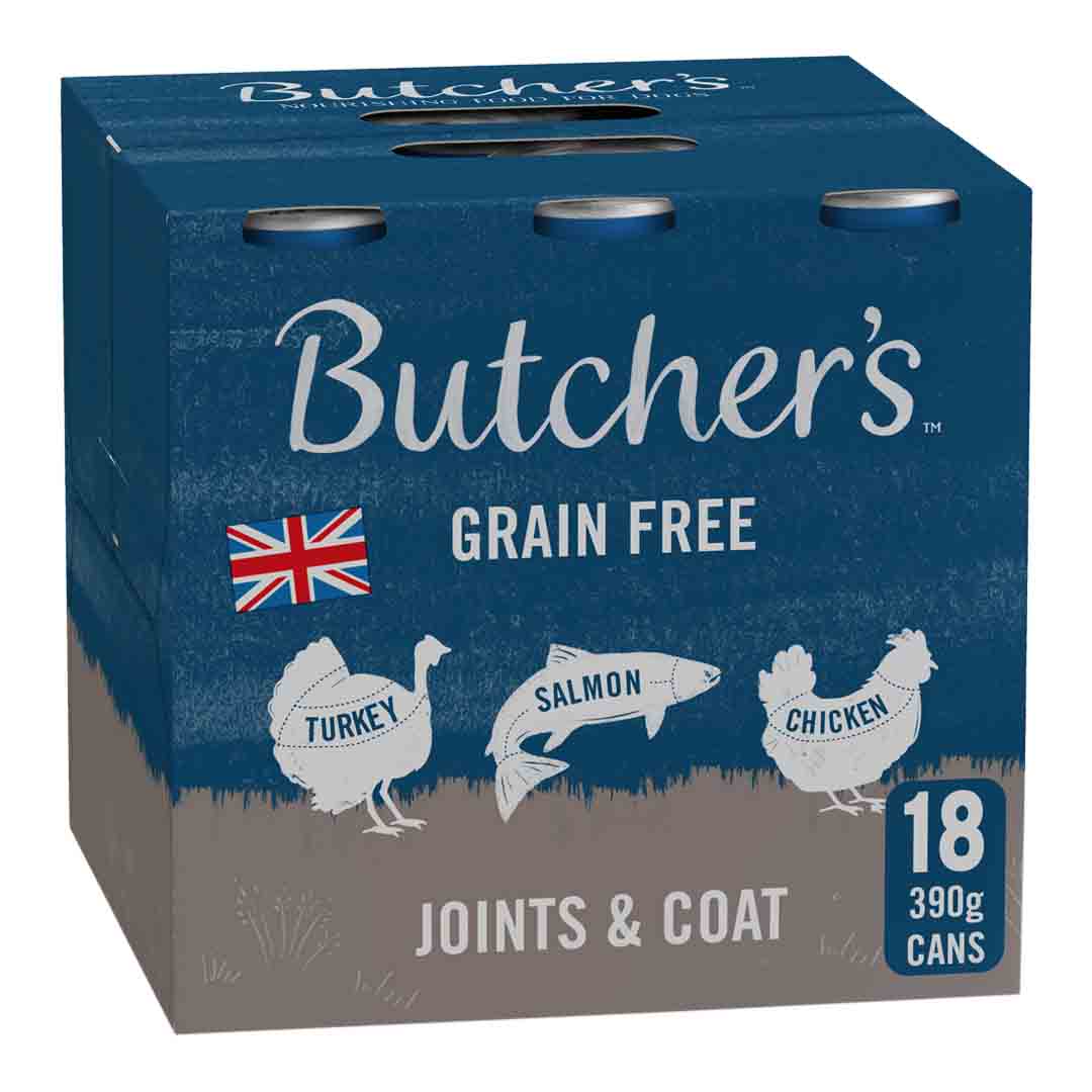 Butcher's Joints and Coat Dog Food Loaf 18 x 390g Wet Dog Food