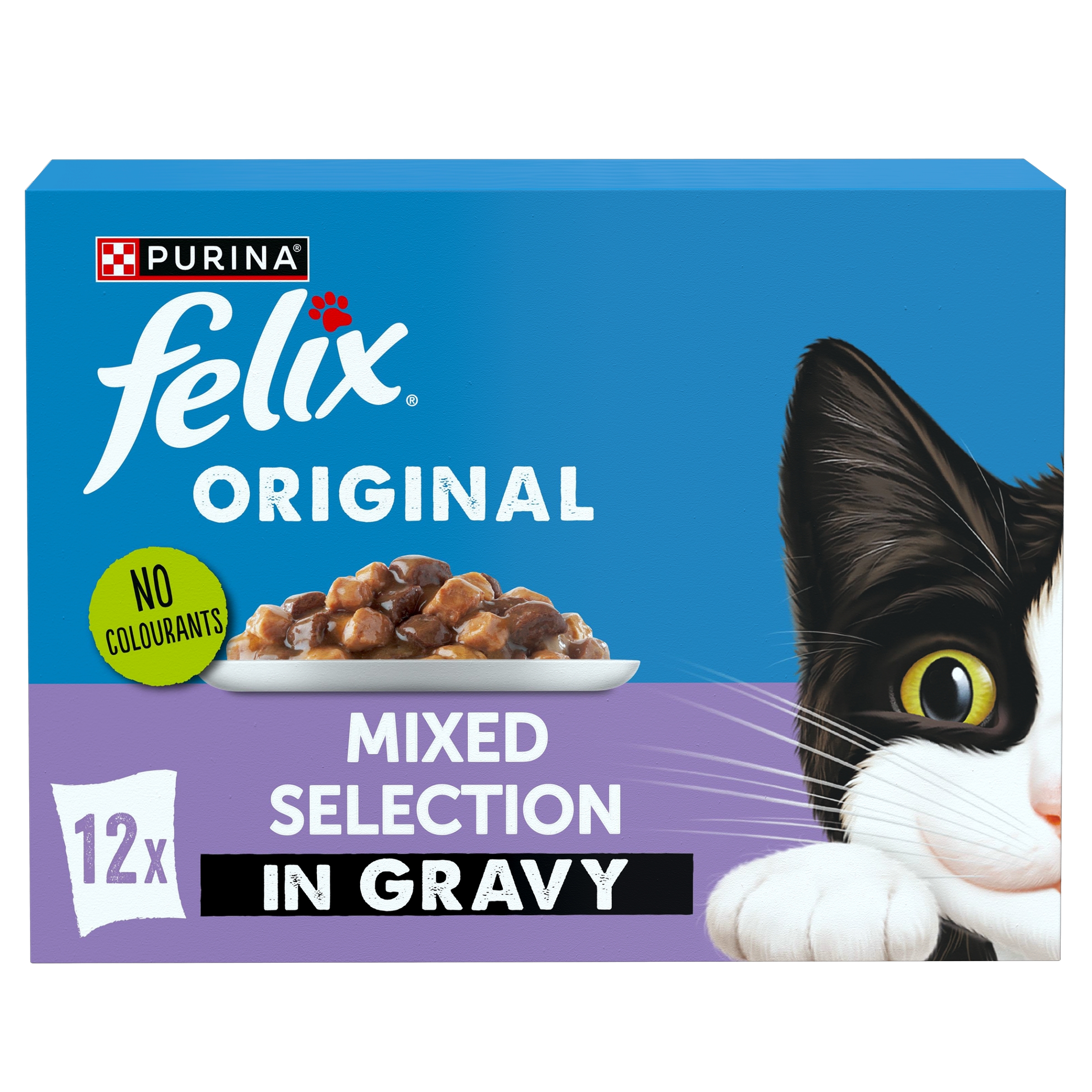 Felix Felix Mixed Selection Adult Wet Cat Food pet food packaging