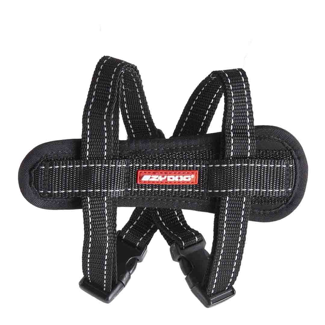 EzyDog ChestPlate Dog Harness Black Dog Harnesses