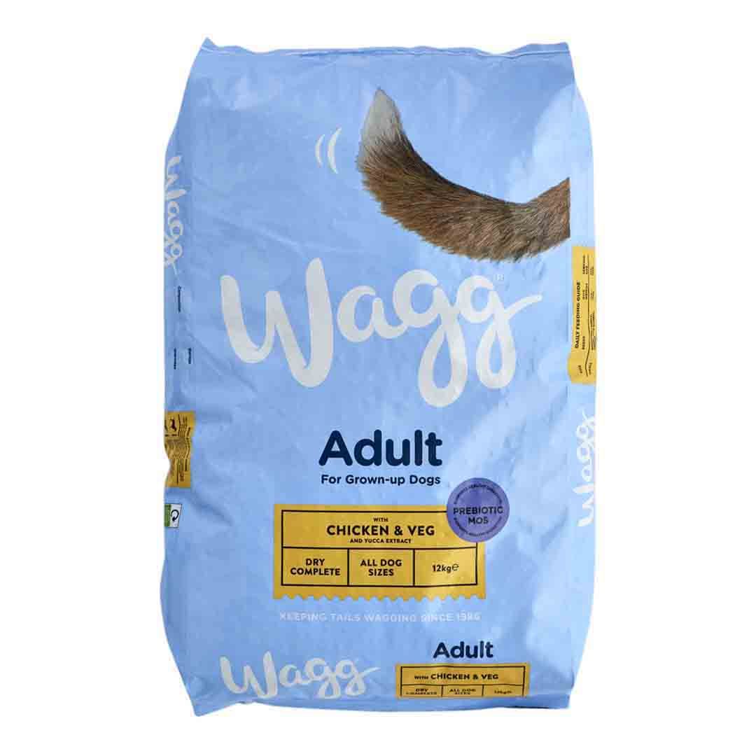 Wagg Complete Dog Food with Chicken & Veg 12kg Dry Dog Food