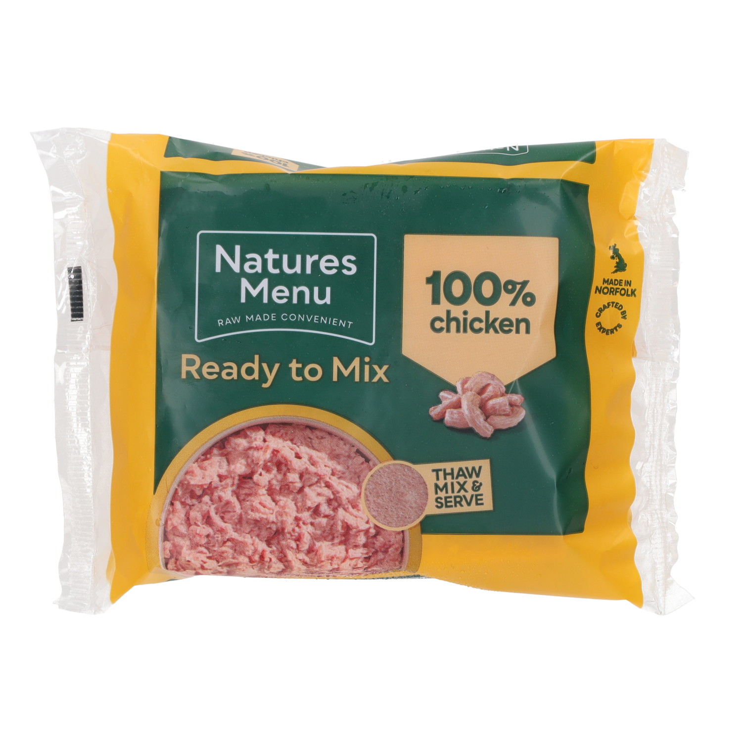 Natures menu Natures Menu Raw Chicken Adult Dry Dog Food pet food packaging