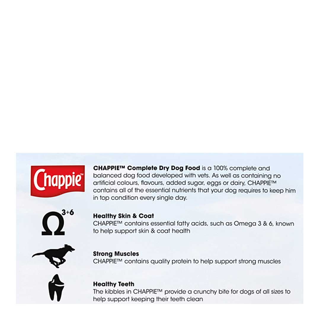 Chappie Complete Chicken And Wholegrain Cereal 15kg Dry Dog Food