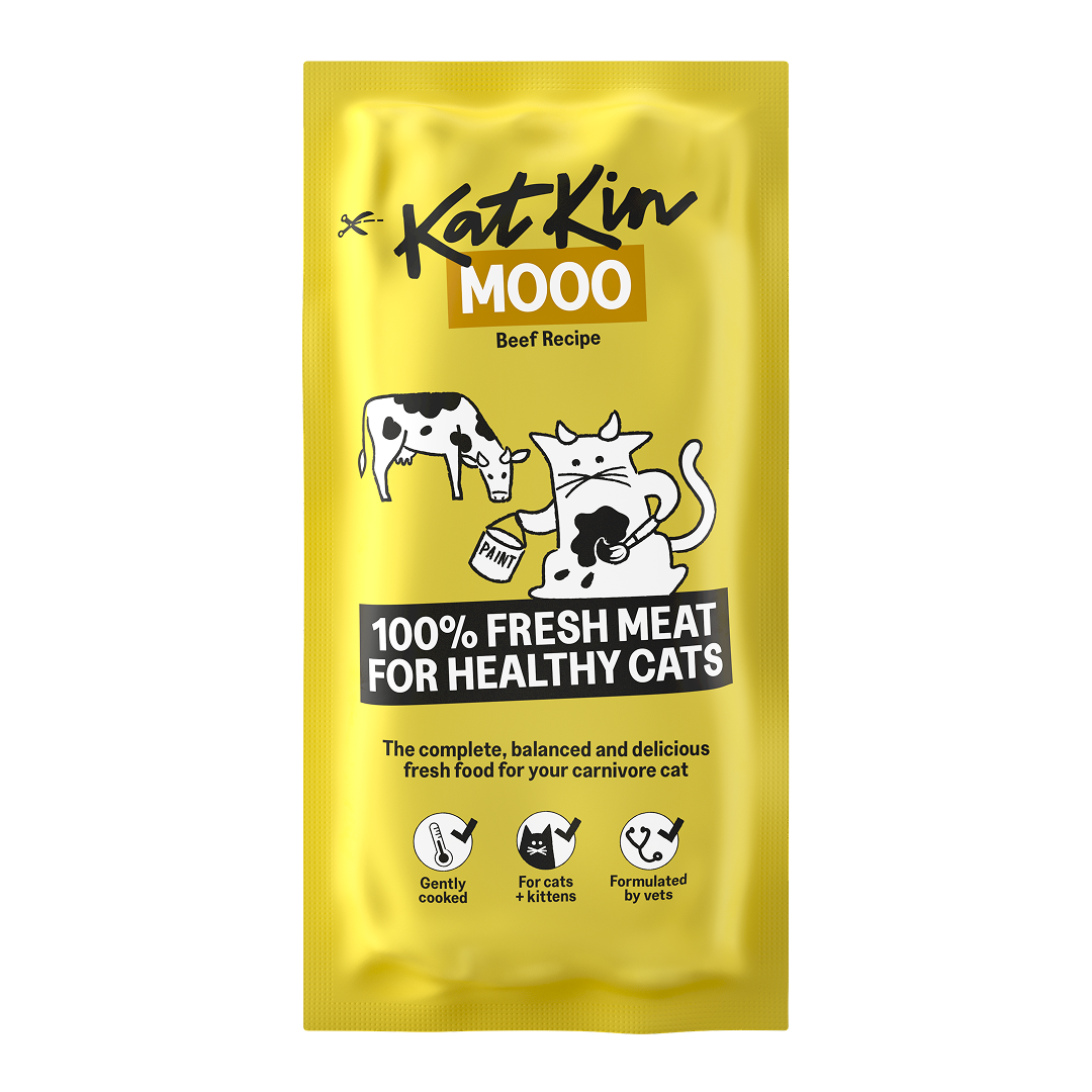 KatKin Katkin Mooo Beef Kitten Dry Cat Food pet food packaging