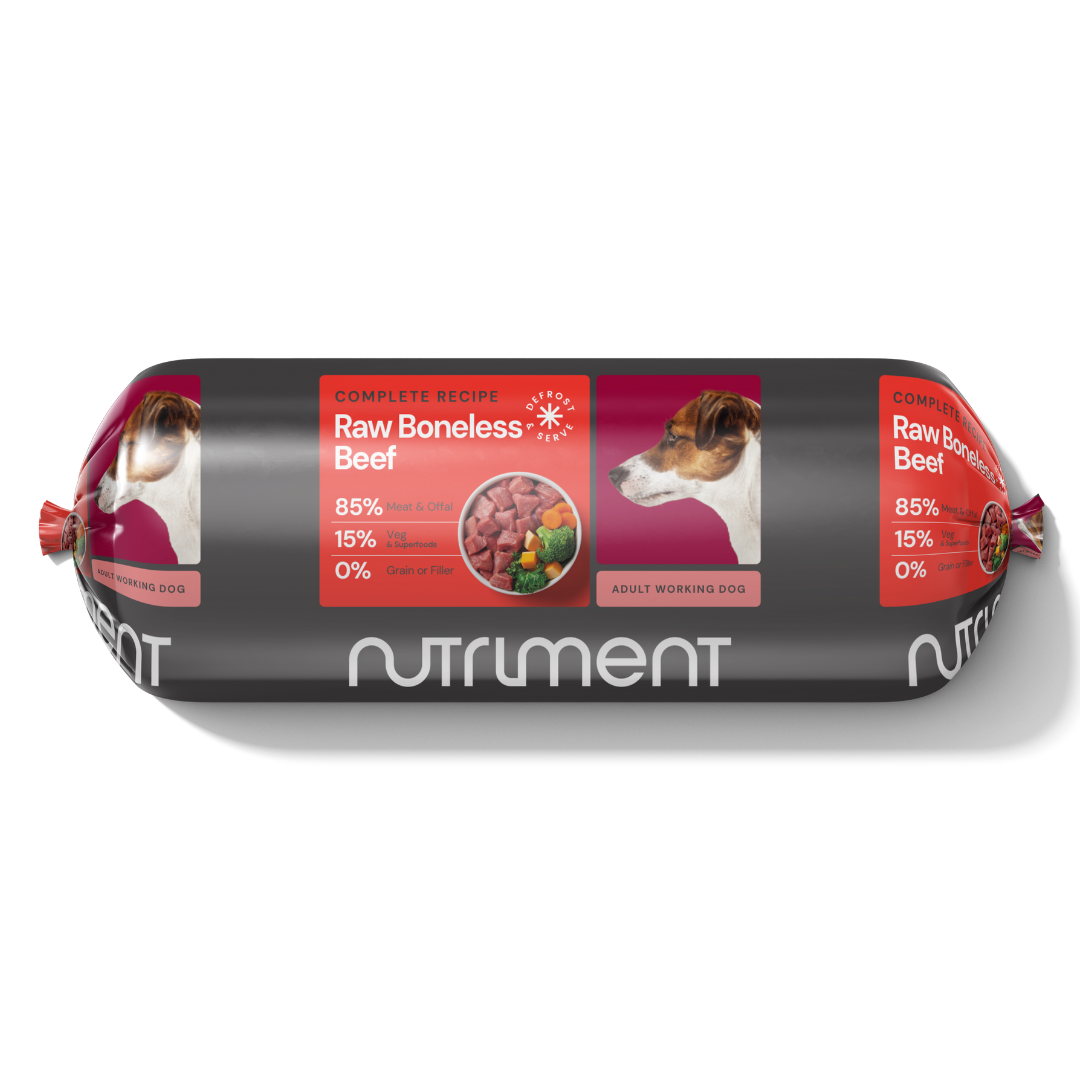 Nutriment Nutriment Boneless Chubb Beef Adult Dry Dog Food pet food packaging