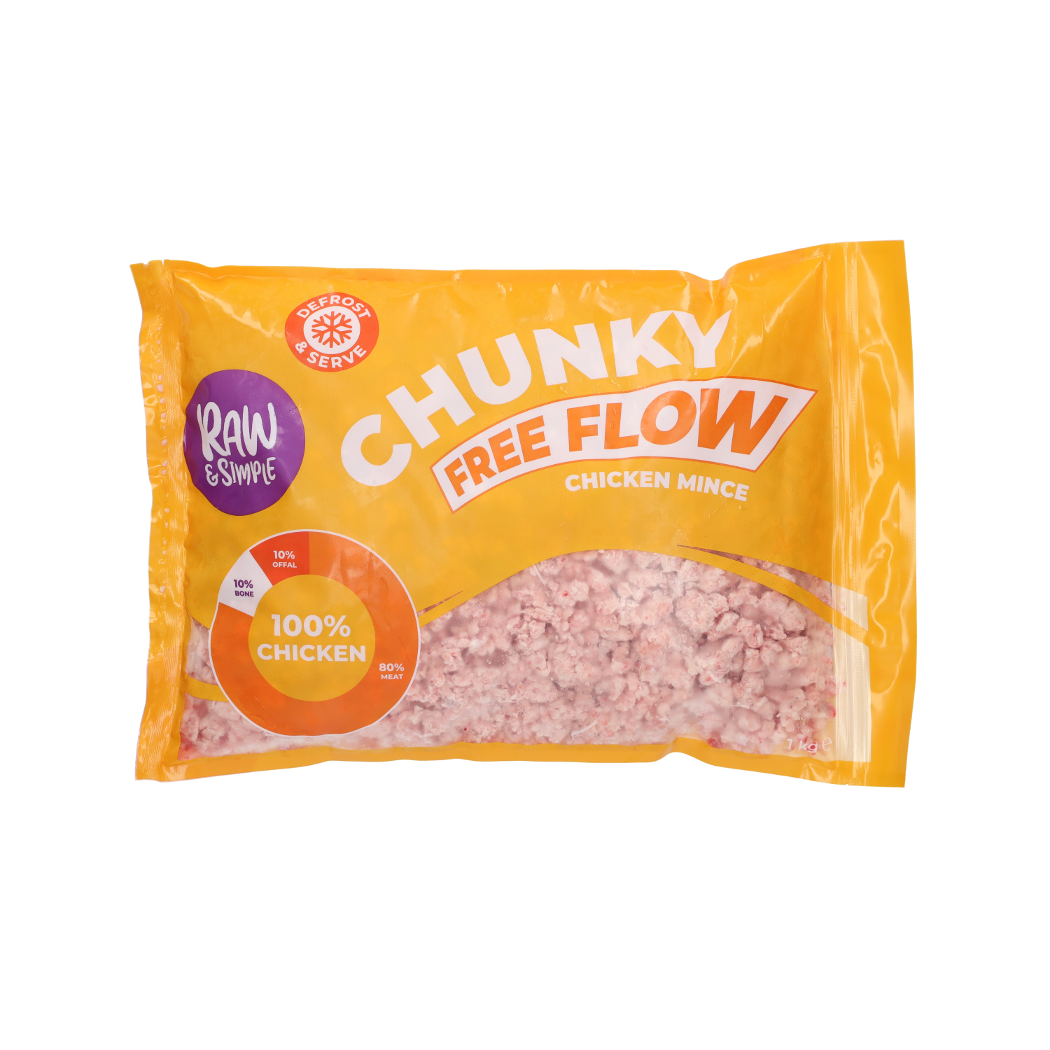 Jollyes Brand Jollyes Brand Raw 38 Simple Flow Chicken Adult Dry Dog Food pet food packaging