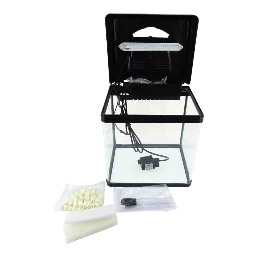 Aqua Dreams Curvelle Aquarium Fish Tank 45 L Black