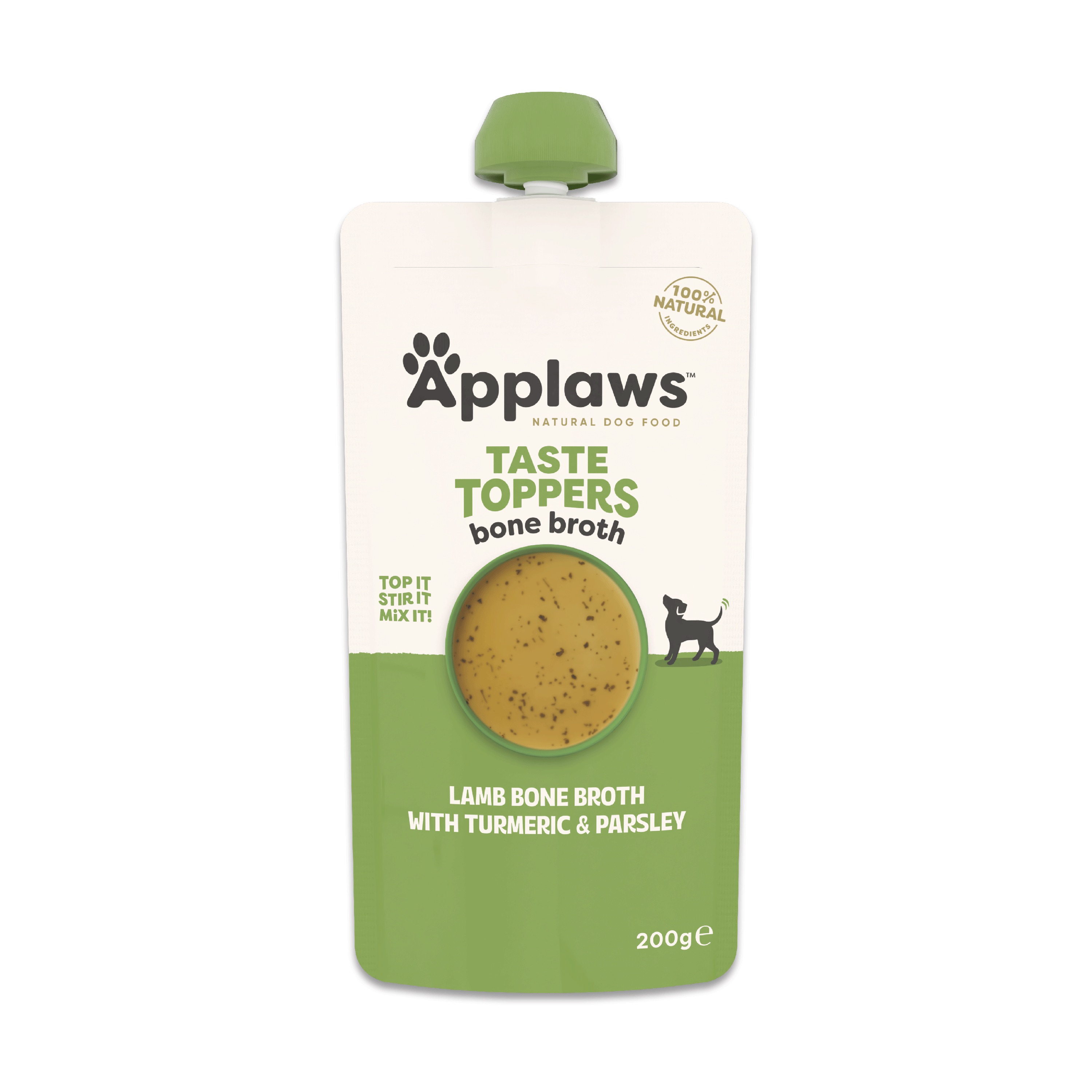 Applaws Applaws Taste Toppers Bone Broth 38 Parsley Lamb Adult Treat Dog Food pet food packaging