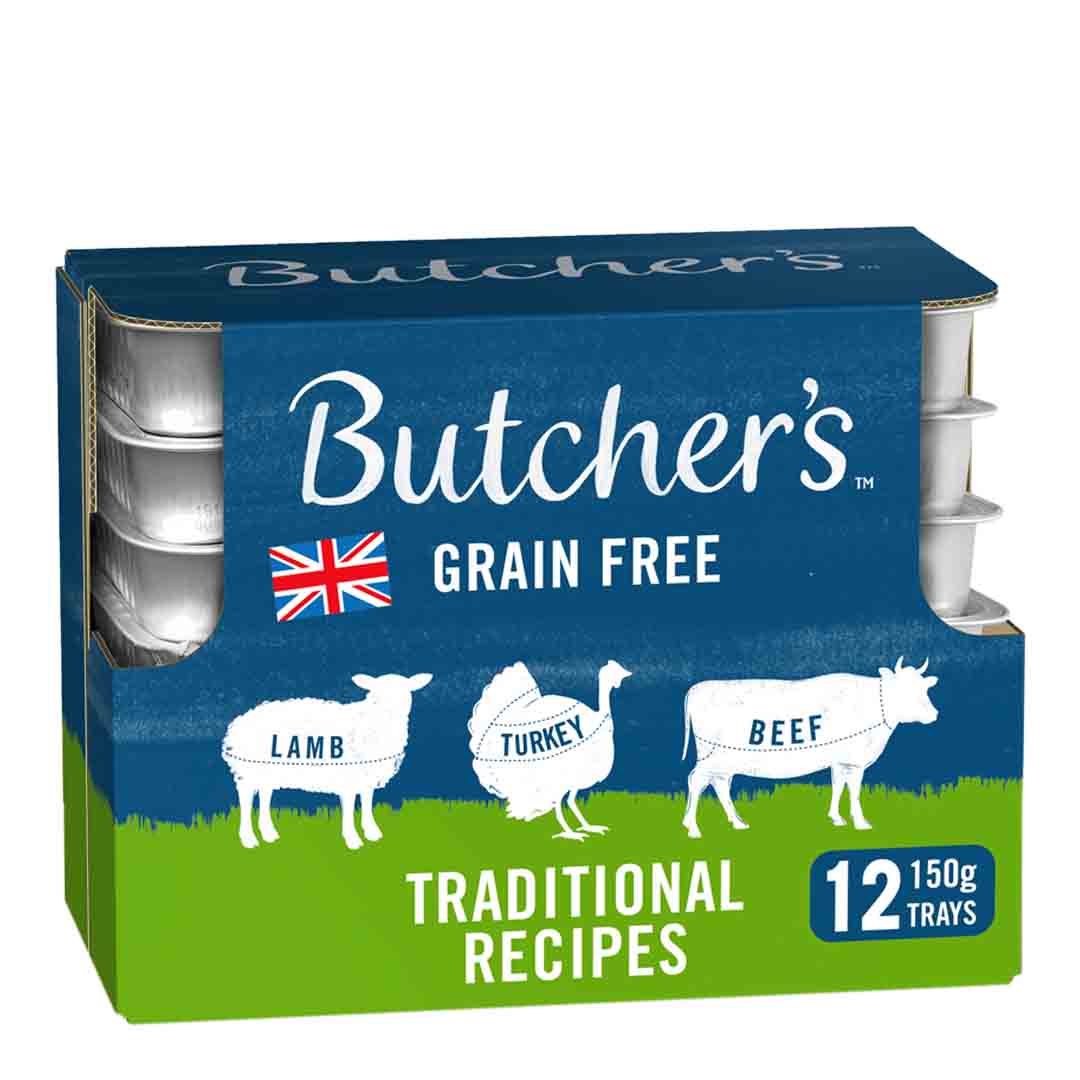 Butcher's Traditional Recipes Dog Food Trays 12 x 150g Wet Dog Food