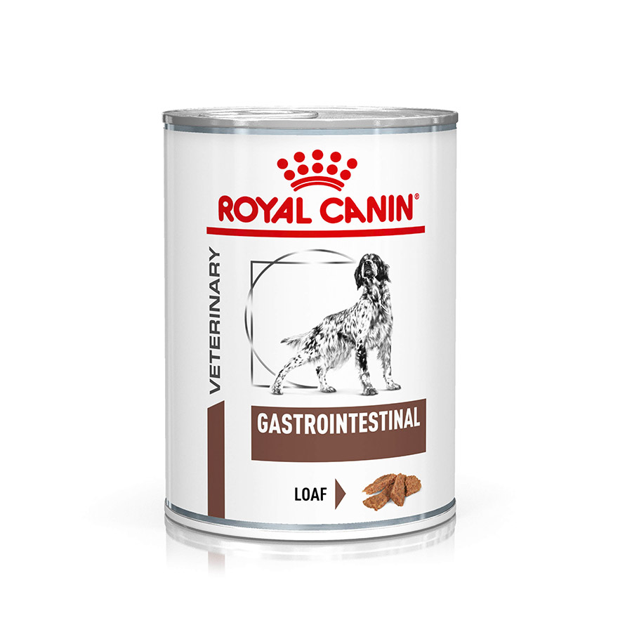 Royal Canin Royal Canin Gastrointestinal Adult Wet Dog Food pet food packaging