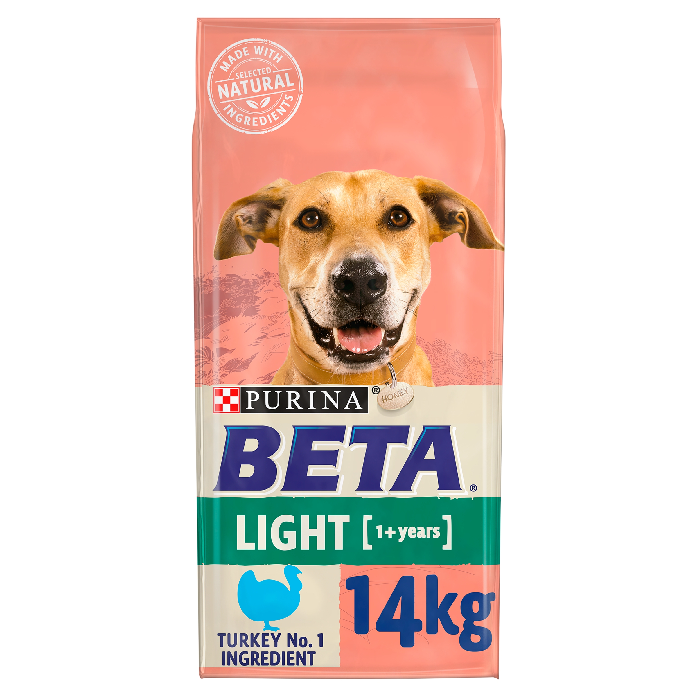 BETA Beta Light Turkey Adult Dry Dog Food pet food packaging