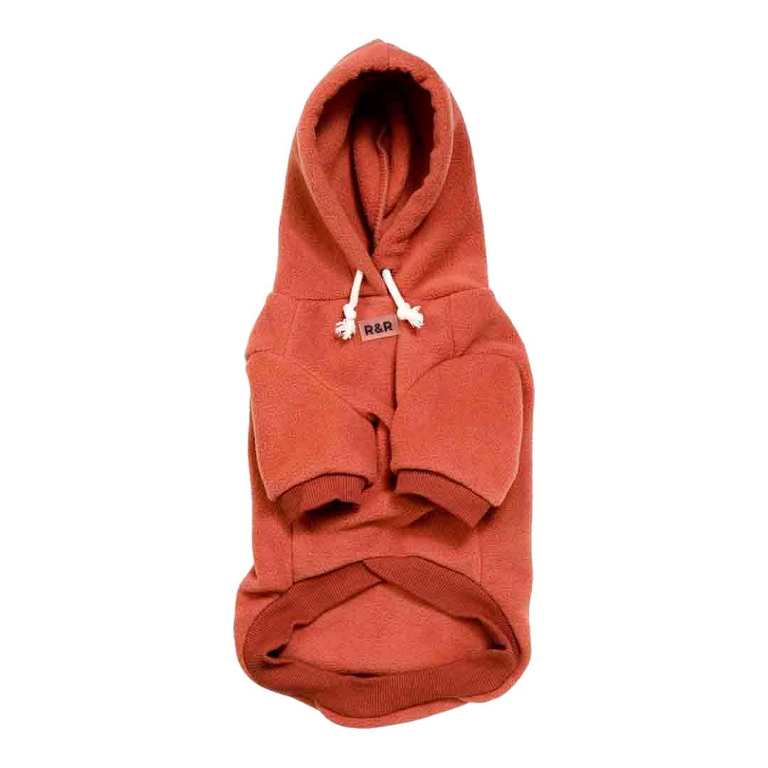Rufus & Rosie Fleece Dog Hoodie Medium Dog Coat Jollyes