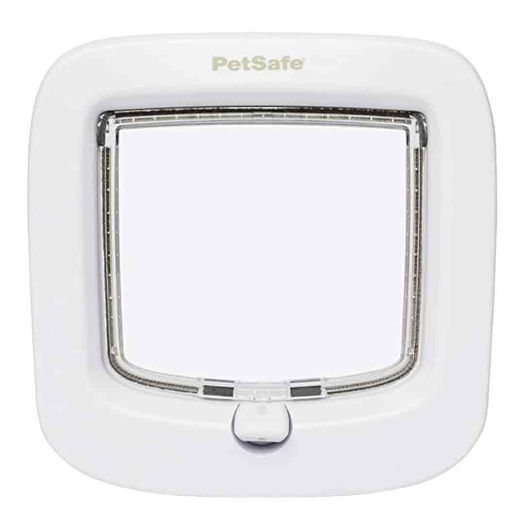 Petsafe Manual-Locking Cat Flap White Cat Flaps