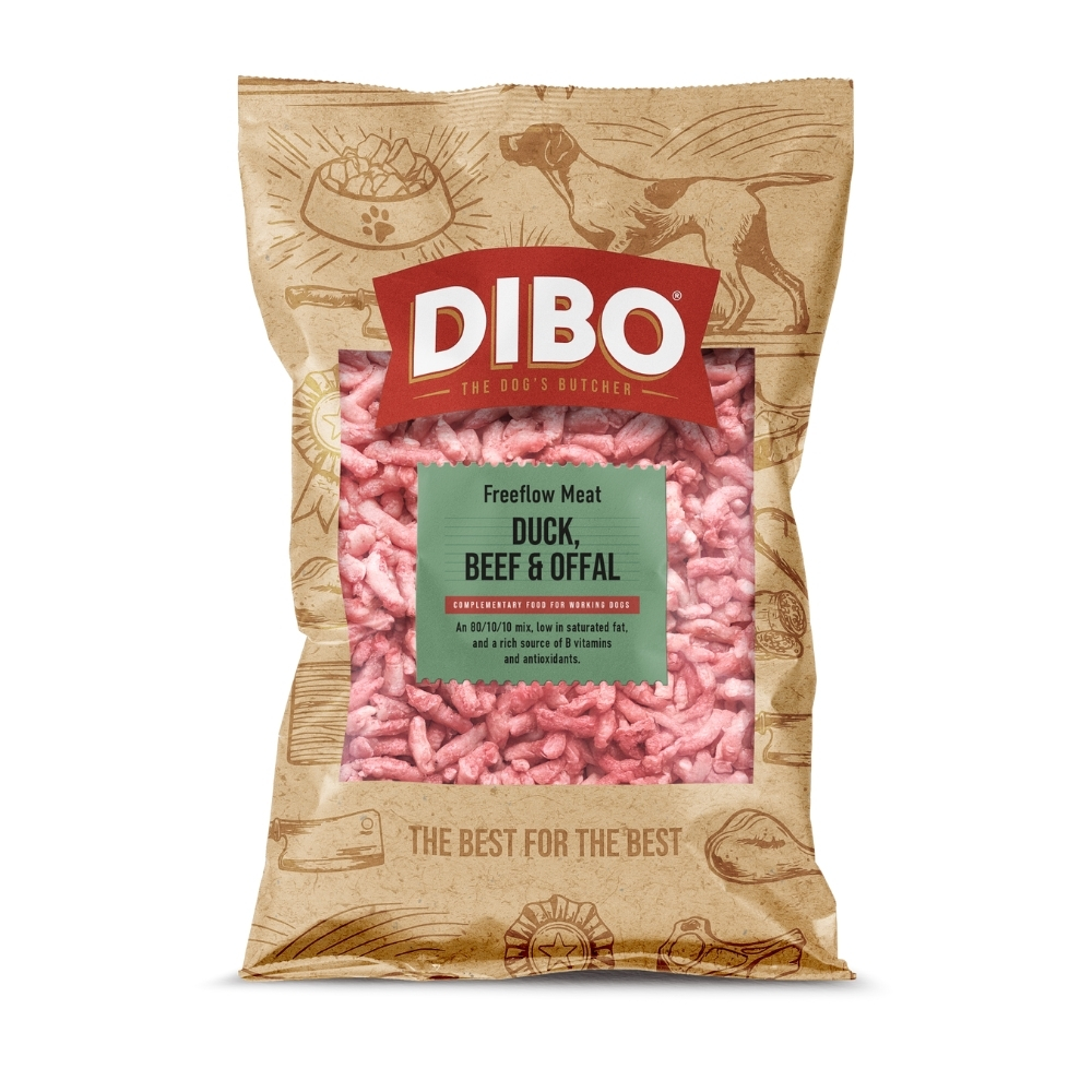 Jollyes Brand Jollyes Brand Dibo Flow Offal Raw Lamb Adult Dry Dog Food pet food packaging