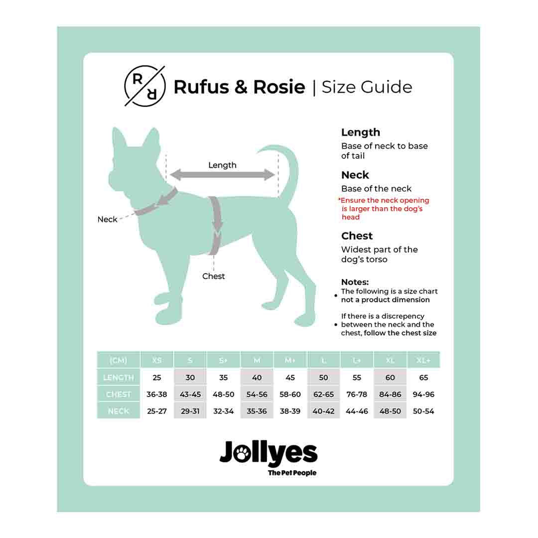 Rufus and Rosie Dog Clothing Protect-A-Suit Black