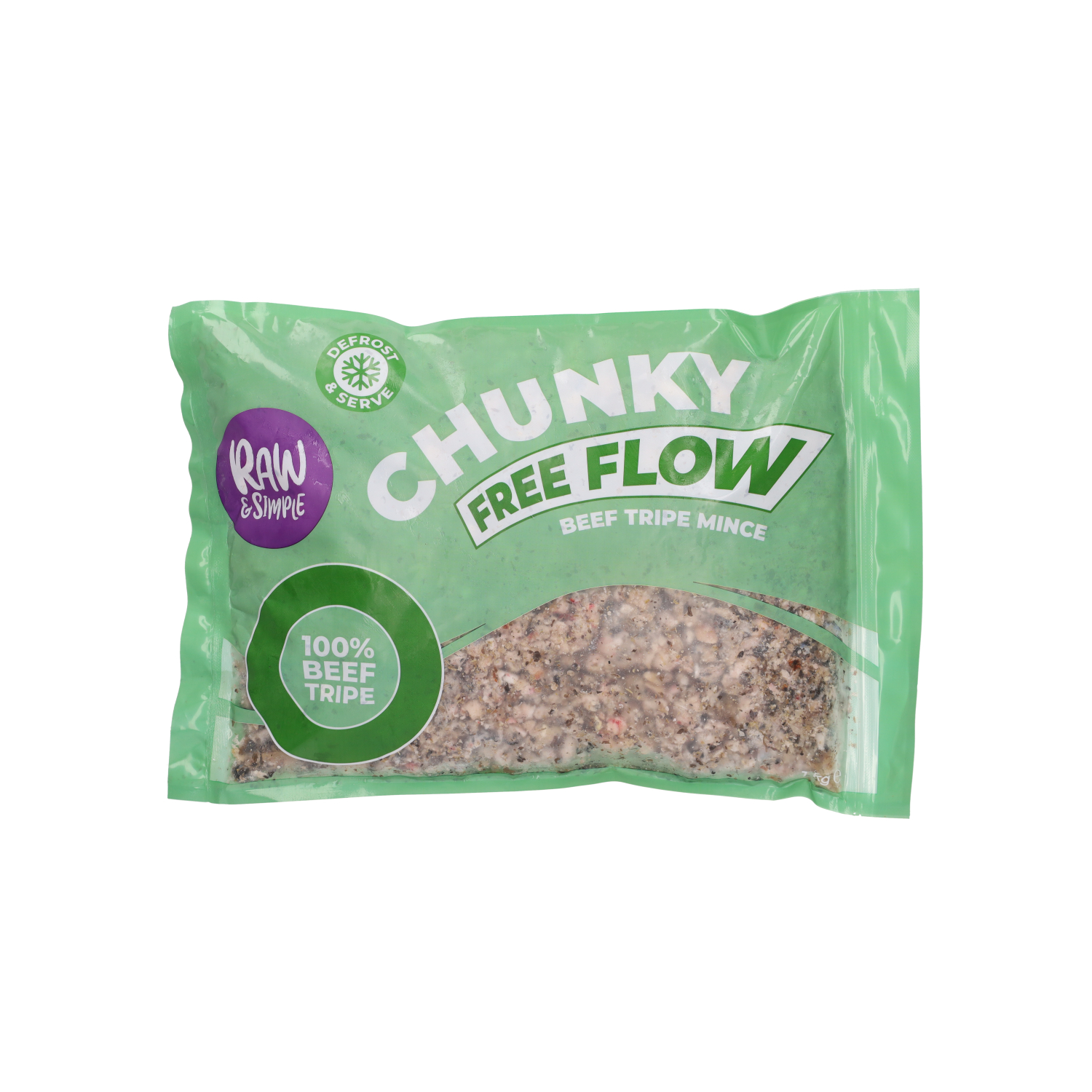 Jollyes Brand Jollyes Brand Raw 38 Simple Flow Tripe Adult Dry Dog Food pet food packaging