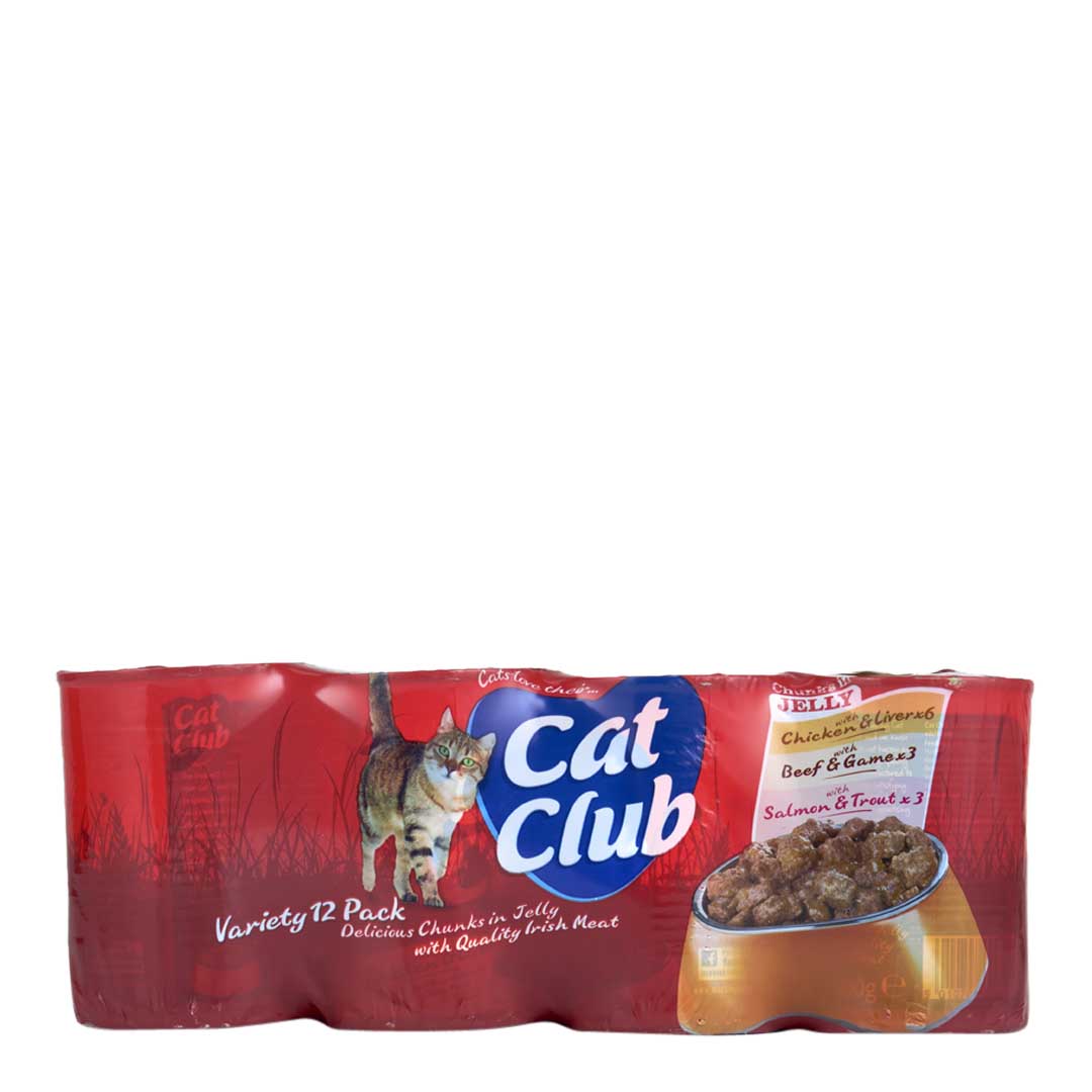 Cat Club Cat Club Variety Adult Wet Food pet food packaging
