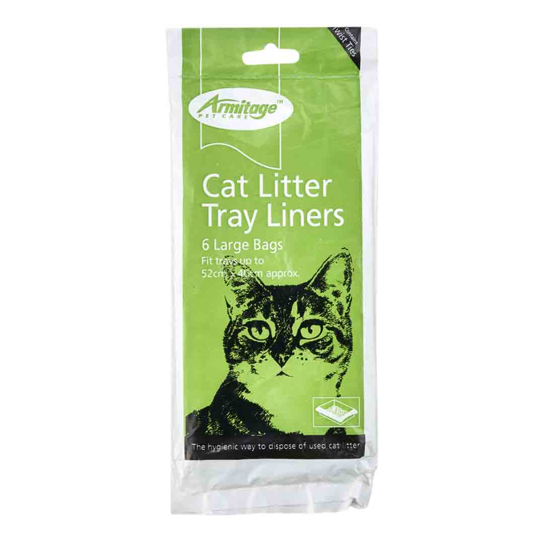 Litter Tray Liners Medium 6 Pack