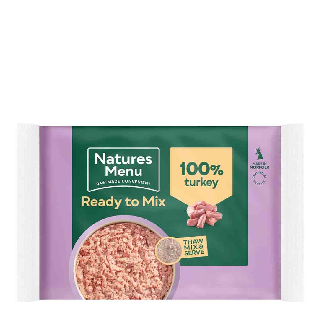 Natures Menu Frozen Turkey 400g Frozen Dog Food