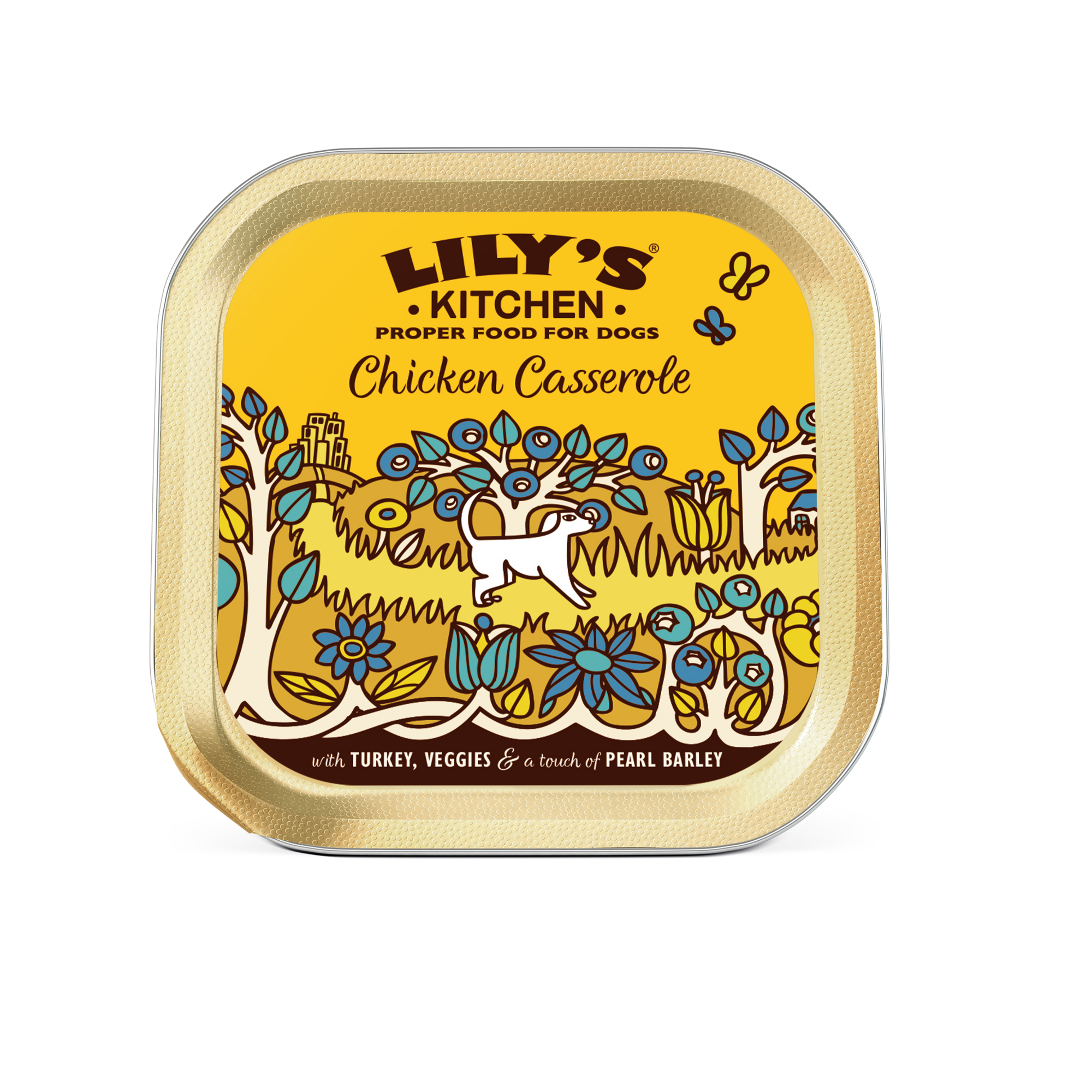 Lily's Kitchen Lily'S Kitchen 38 Casserole Chicken Turkey Adult Wet Dog Food pet food packaging