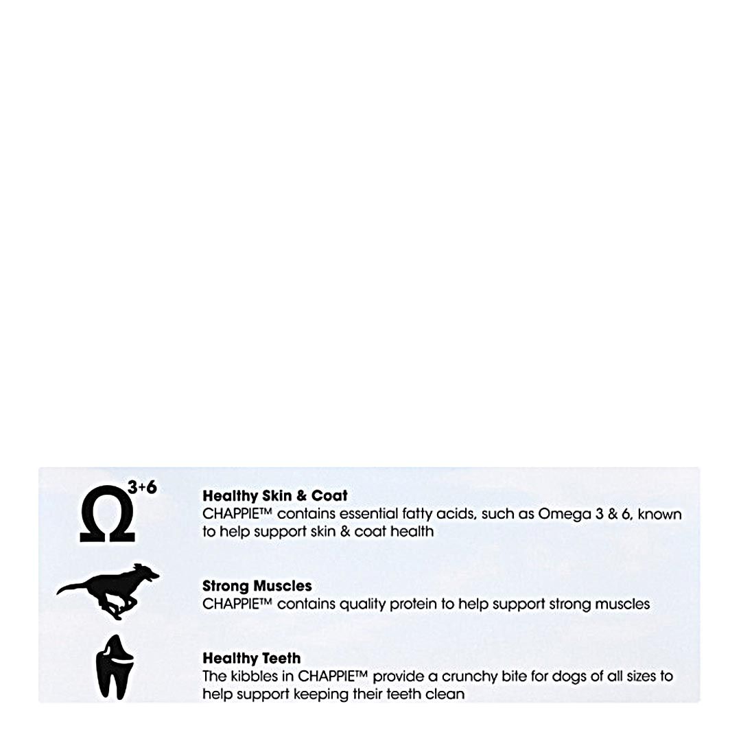 Chappie With Beef And Wholegrain Cereal 15kg Dry Dog Food