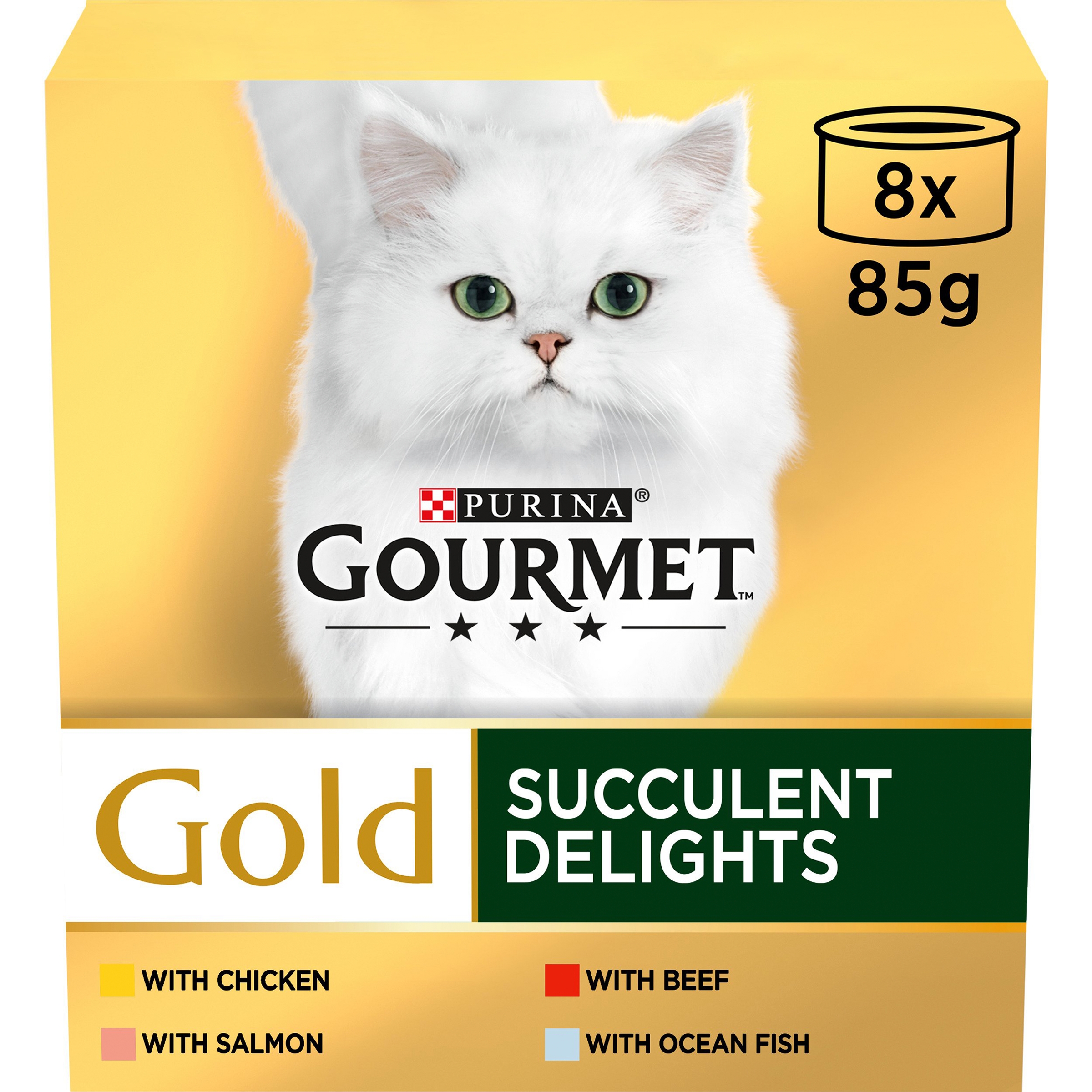 Gourmet Gourmet Gold Delights Adult Wet Cat Food pet food packaging