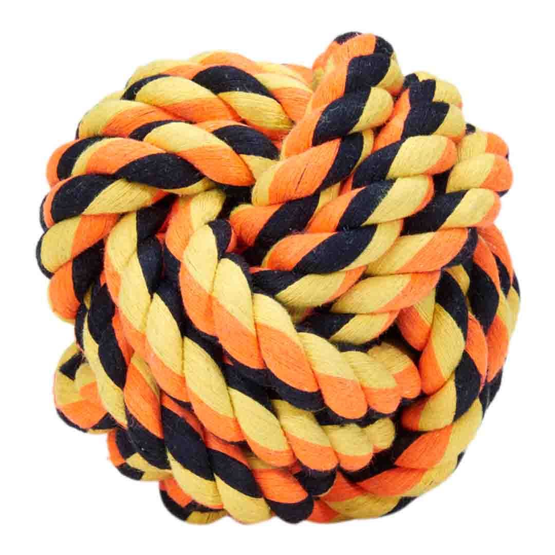 Rufus and Rosie Rope Ball, Large Dog Activity Toys