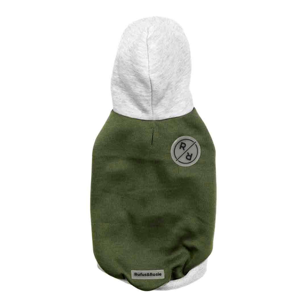 Rufus & Rosie Sleeveless Hoodie Medium+ Dog Coat Jollyes