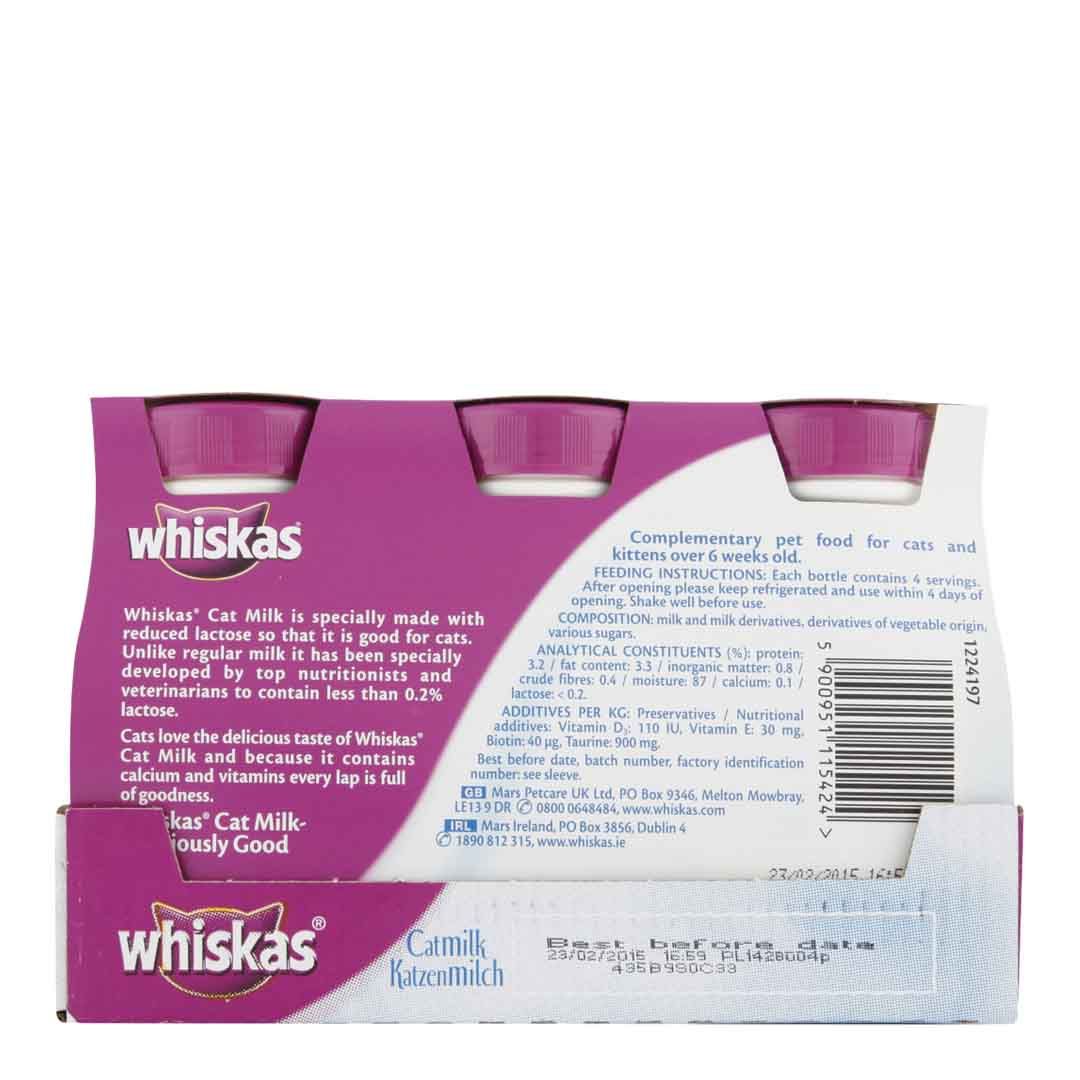 Whiskas Catmilk Cat milk for adult cats