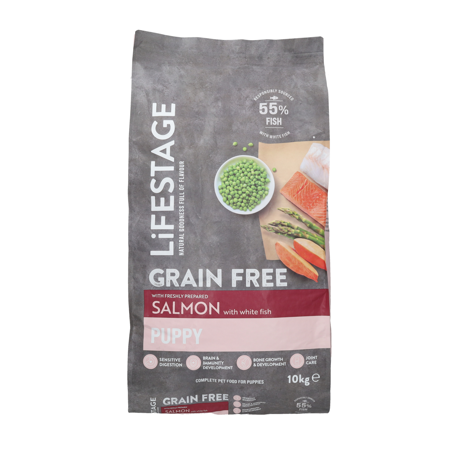 Lifestage Lifestage Grain Free Salmon Puppy Dry Dog Food pet food packaging